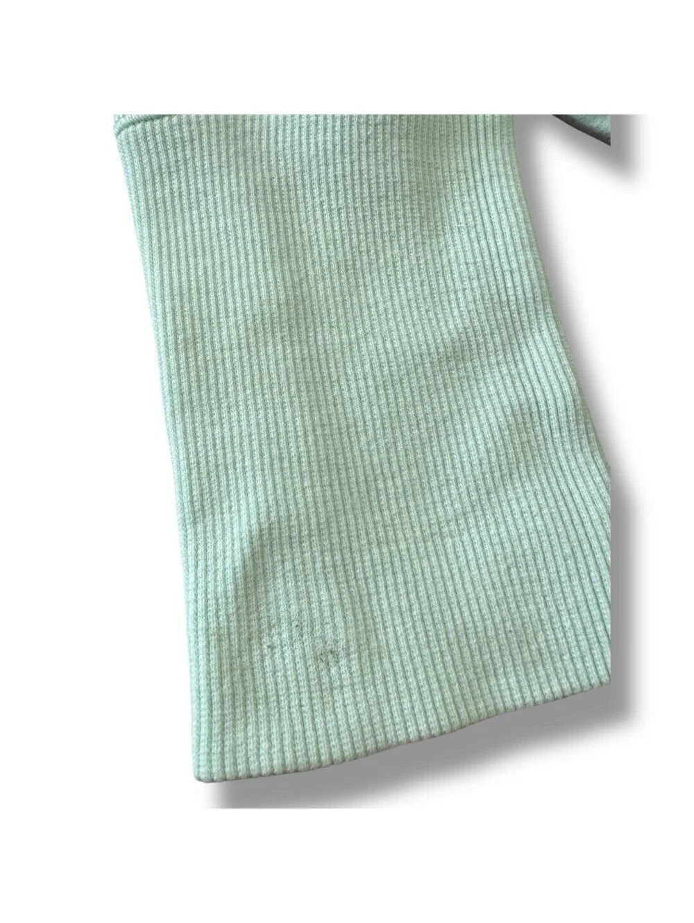 Lululemon Sweater Cowl Neck Pullover Long Sleeve Zipper Pockets Green Women Sz 6